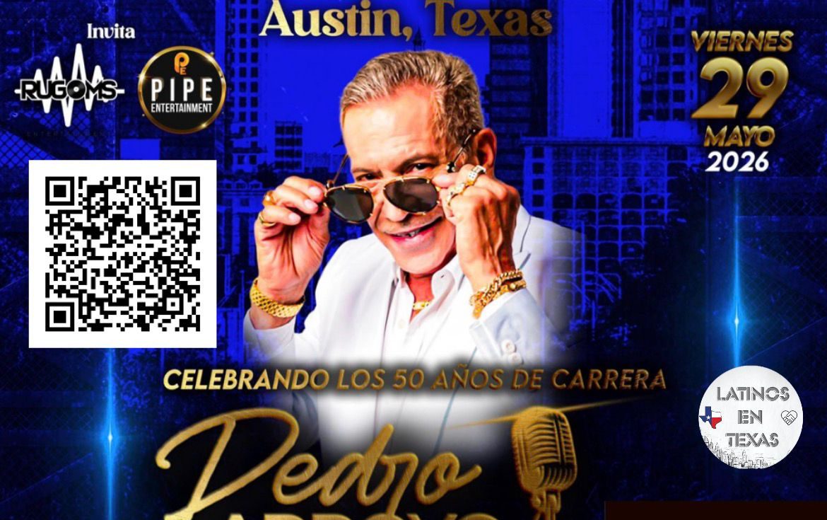 Llega el legendario Pedrito Arroyo celebrando sus 50 años de carrera con su tour “El Gran Aplauso”