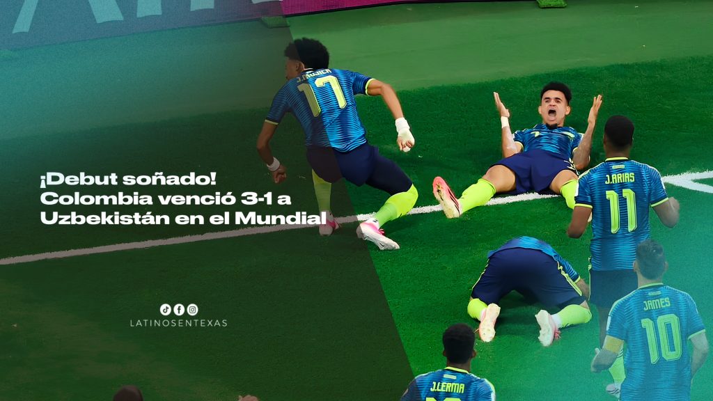 Colombia debutó con victoria en el Mundial 2026 tras vencer 3-1 a Uzbekistán en el Estadio Azteca de Ciudad de México.